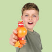 Heroes of Goo Jit Zu Meteor Madness Stretchy Battle Blazagon Figure