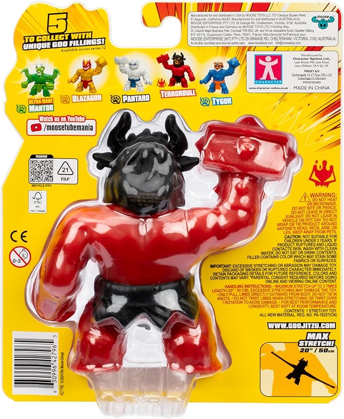 Heroes Of Goo Jit Zu S12 Smash Strikers Hero Terrorbull 42796 — image 3