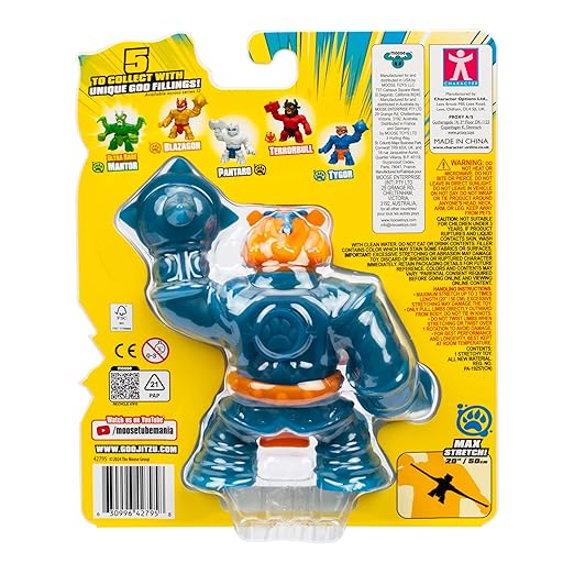 Heroes Of Goo Jit Zu S12 Smash Strikers Hero Tygor 42795 — image 3