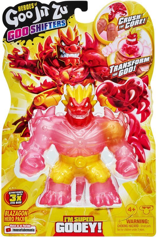 Heroes of Goo Jit Zu Shifters Hero Pack - Blazagon 41443/41397 — image 1