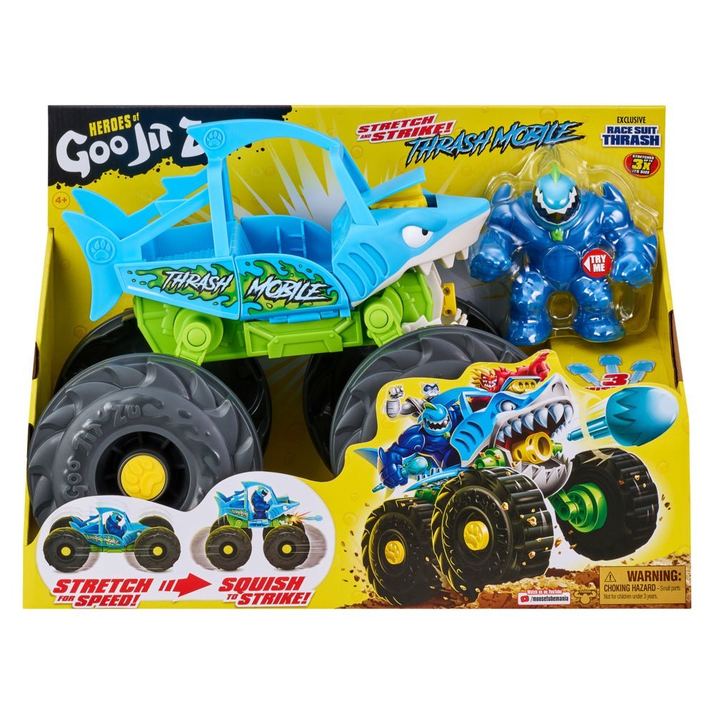 Heroes Of Goo Jit Zu Stretch and Strike Thrash Mobile 41411 - Colorland Toys
