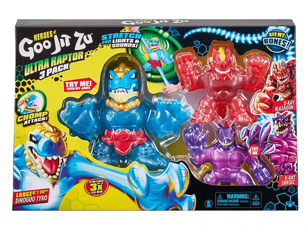 Heroes of Goo Jit Zu Ultra Raptor 3 - pk 41486 - Colorland Toys