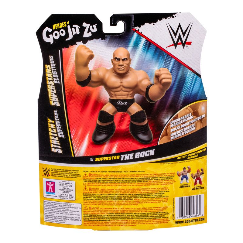 Heroes Of Goo Jit Zu WWE Hero Superstar The Rock 42896 — image 3