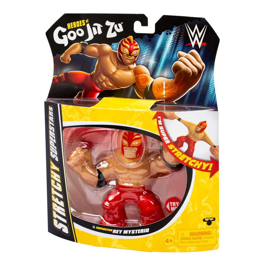 Heroes of Goo Jit Zu WWE Rey Mysterio Stretchy Superstar Figure — image 1