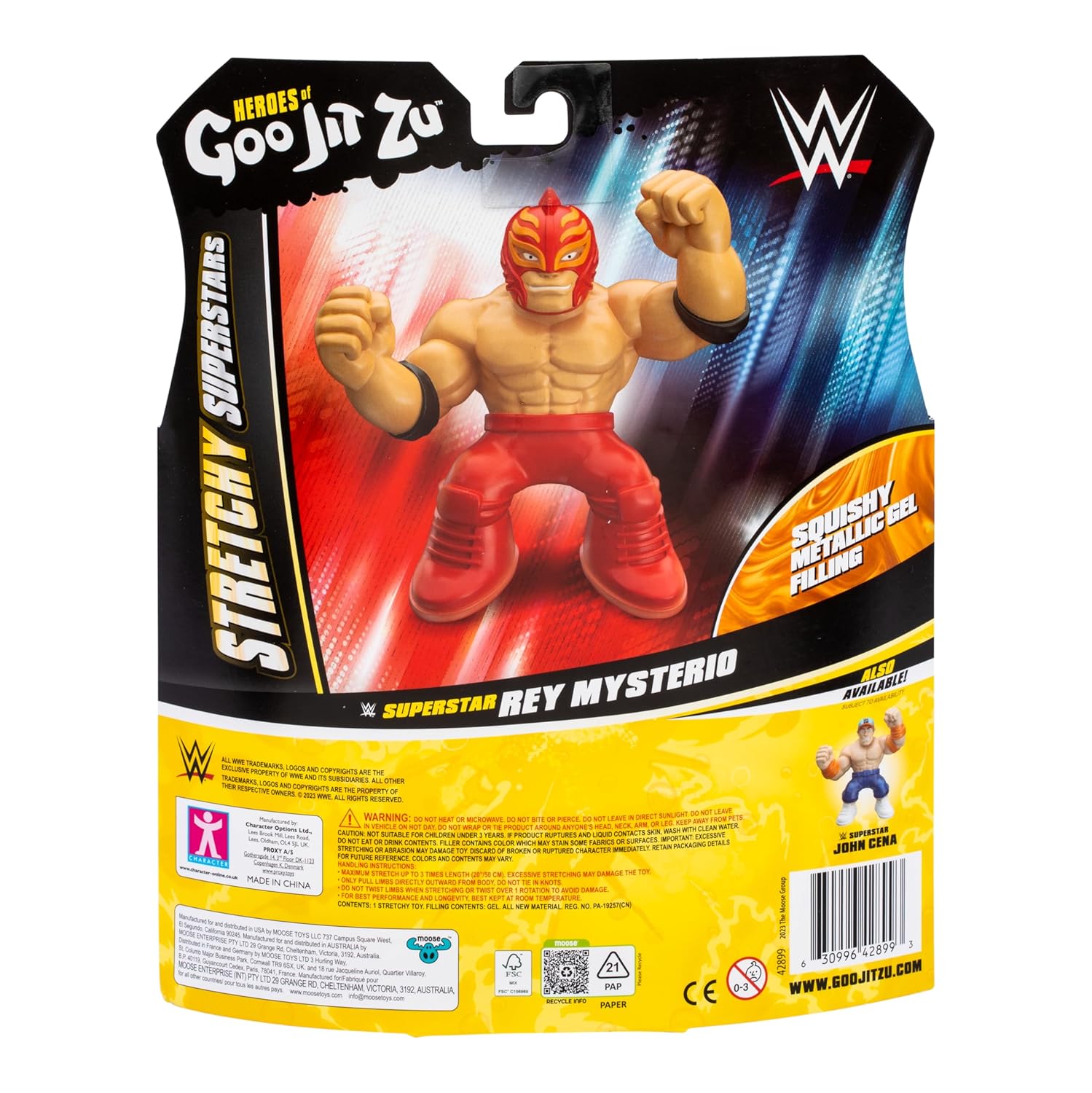 Heroes of Goo Jit Zu WWE Rey Mysterio Stretchy Superstar Figure - Colorland Toys