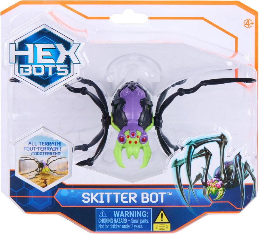 Hex Bots Skitter Bot Spider Assortment Interactive Gaming Figure