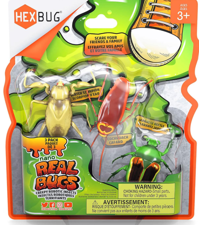 HexBug Nano Real Bugs 3-Pack 6068914 — image 1