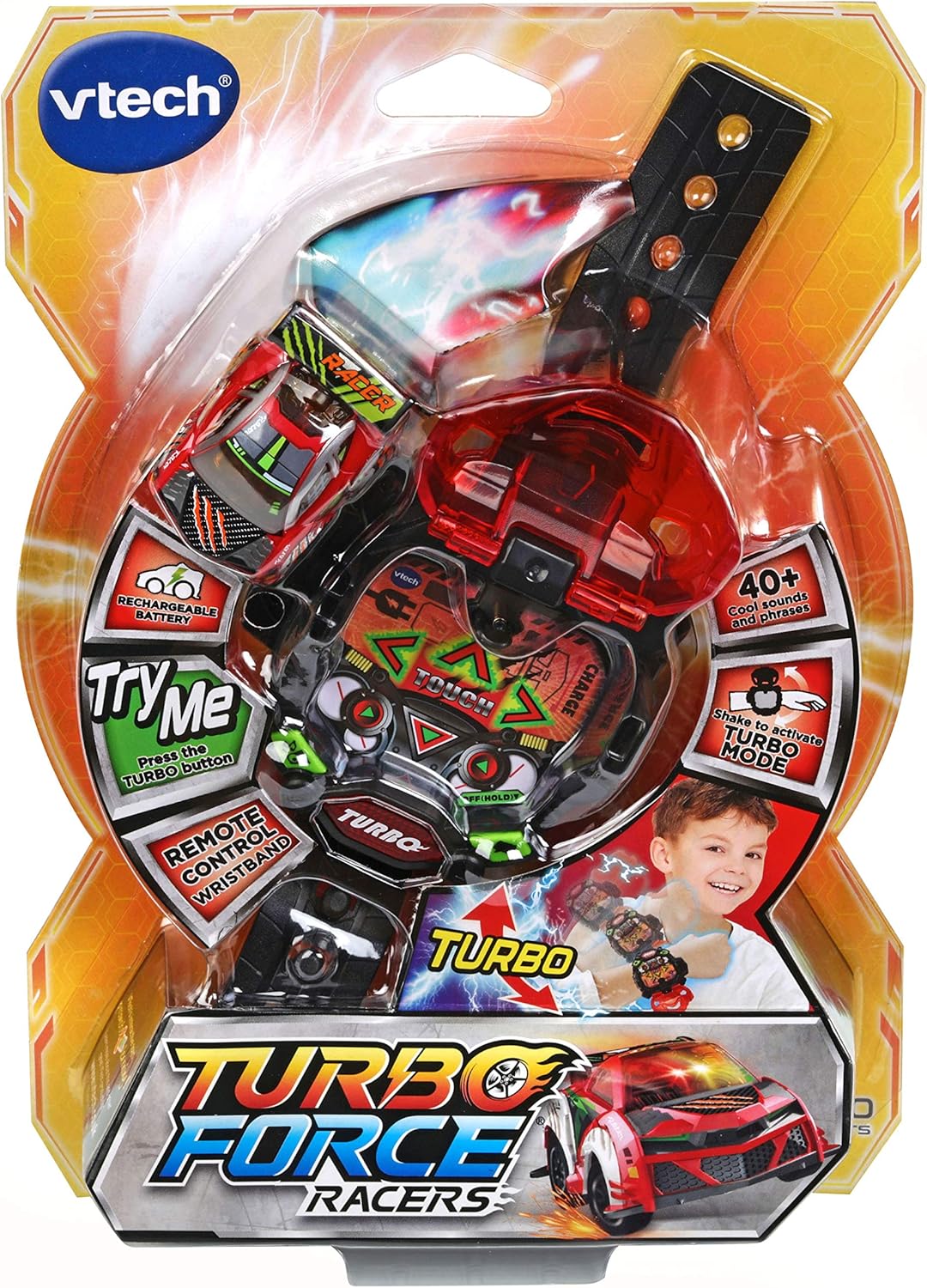 Vtech Turbo Force Racers Red - 80-198203 - Colorland Toys