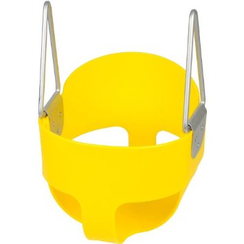 High Back Full Bucket Toddler Infant Swing Seat — image 1