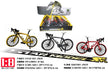 High Quality Die-cast Metal Bicycle Model 1:10 Scale City Bike for Mini Collection Assorted 2020