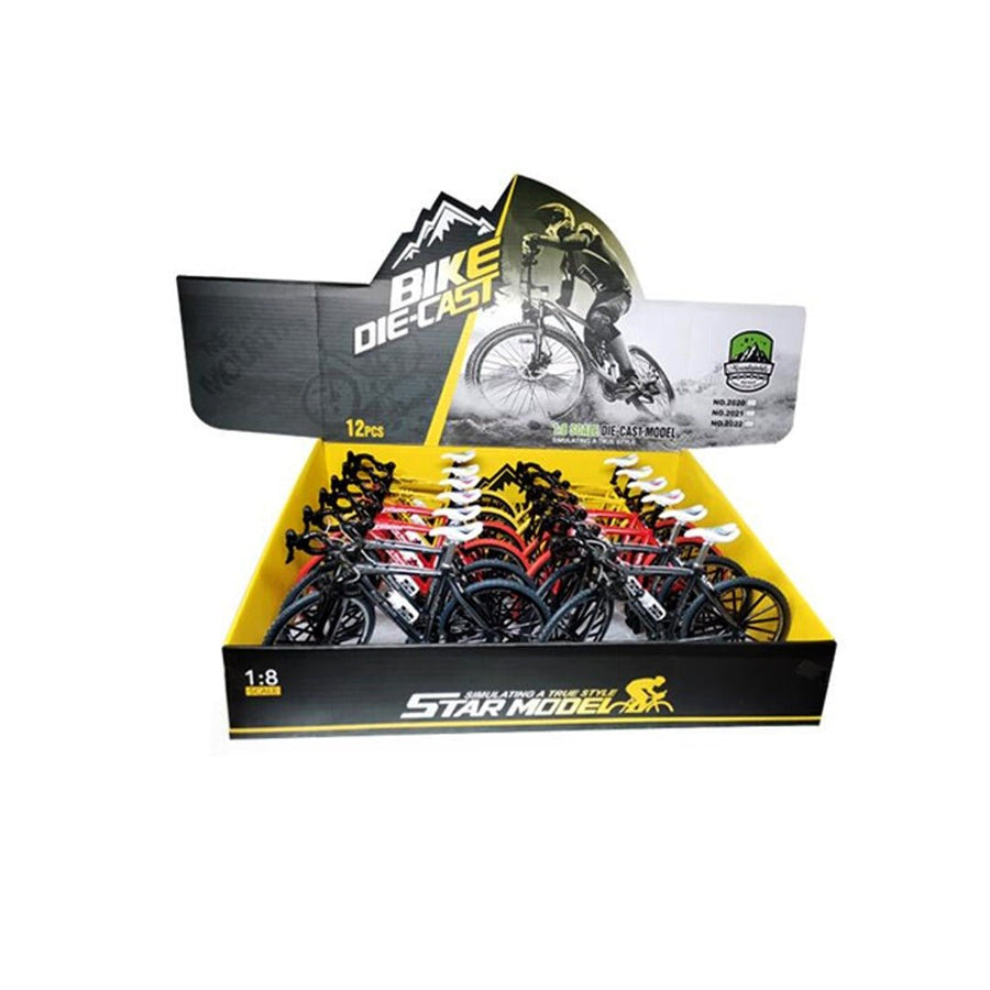 High Quality Die-cast Metal Bicycle Model 1:10 Scale City Bike for Mini Collection Assorted 2020 — image 1