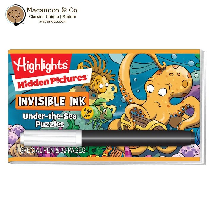 Highlights Hidden Pictures Invisible Ink Under-the-Sea Puzzles HLGA — image 1