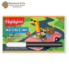 Highlights Invisible Ink On - The - Go Jokes & Riddles HLGA - Colorland Toys
