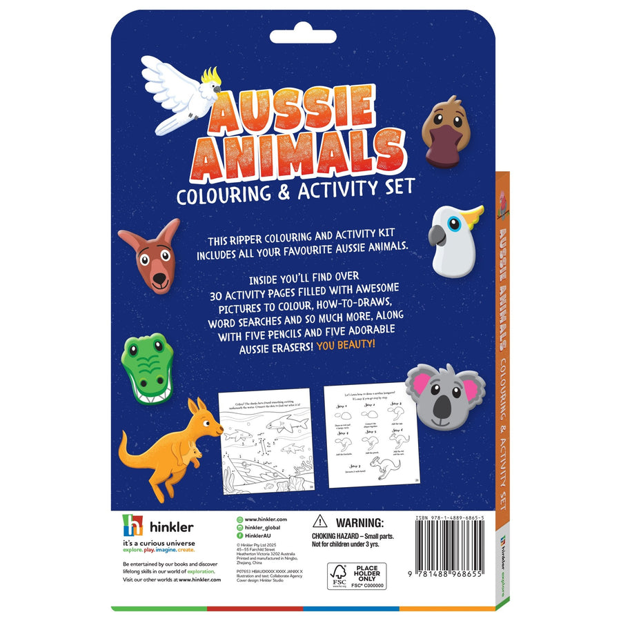 Hinkler Aussie Animals Colouring & Activity Set 923173 — image 4