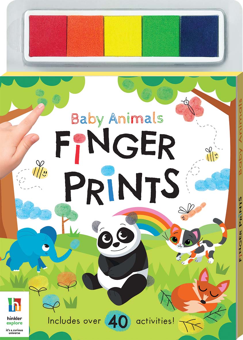 Hinkler Baby Animals Finger Prints 945137 — image 1