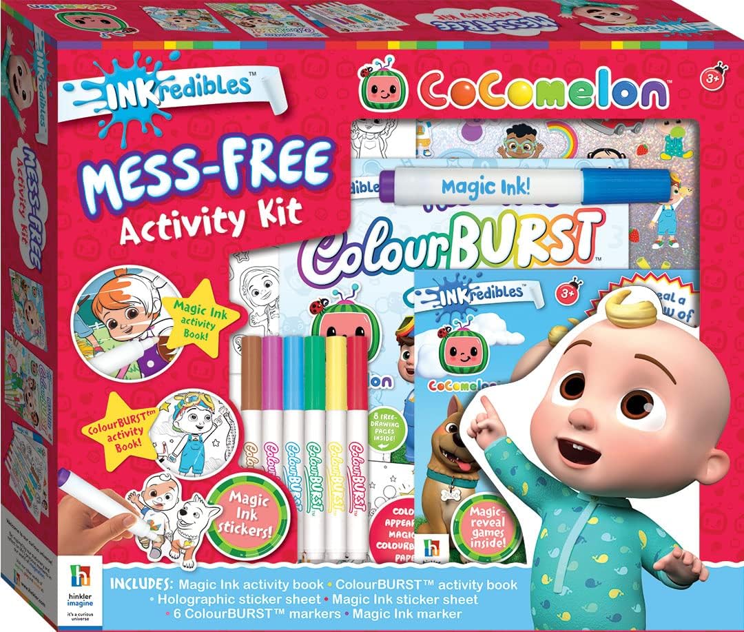 Hinkler Cocomelon Incredibles Mess-Free Activity Kit 947810 — image 1