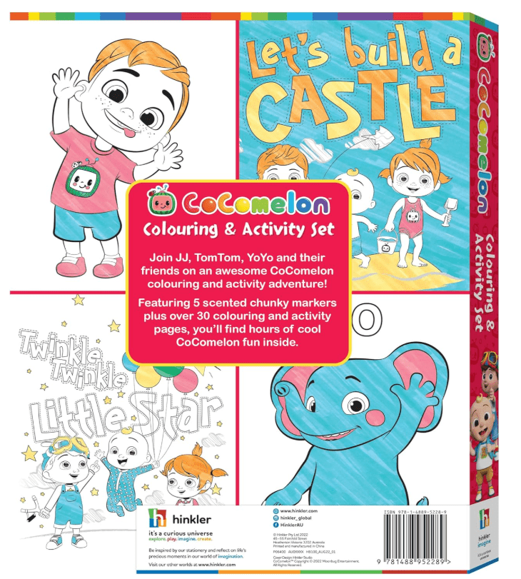 Hinkler Cocomelon Kaleidoscope Colouring & Activity Kit 947728HK — image 2
