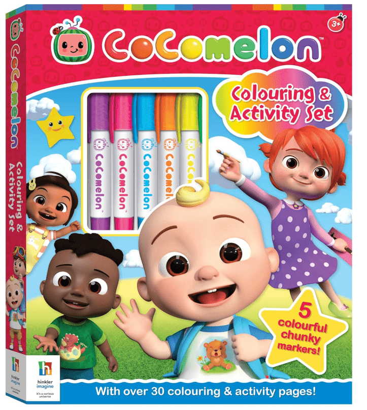 Hinkler Cocomelon Kaleidoscope Colouring & Activity Kit 947728HK — image 1