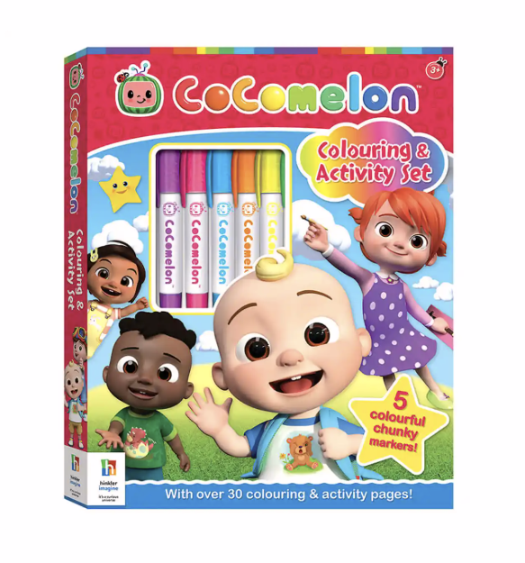 Hinkler Cocomelon Kaleidoscope Colouring & Activity Set 952289 — image 1
