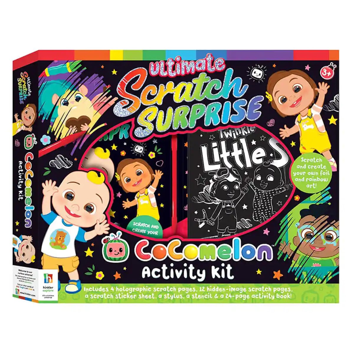 Hinkler Cocomelon Ultimate Scratch Surprise Activity Kit 955501 — image 1