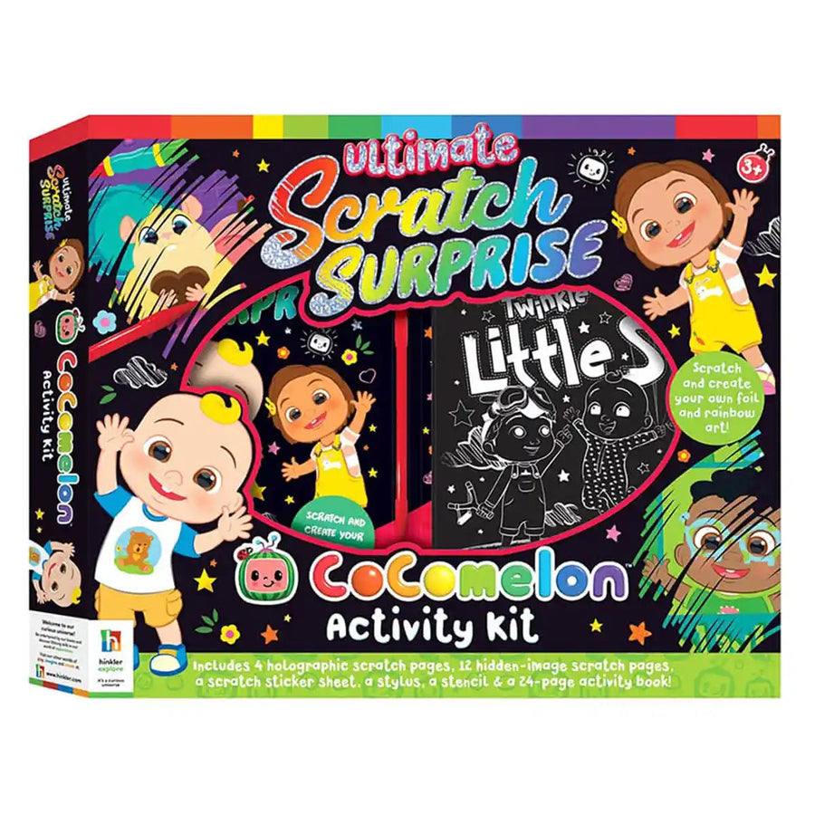 Hinkler Cocomelon Ultimate Scratch Surprise Activity Kit 955501 — image 1