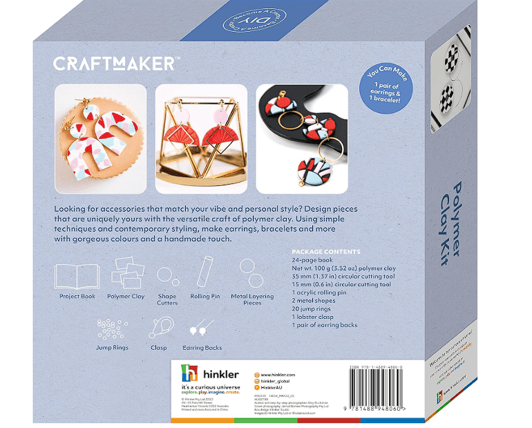 Hinkler Craft Maker Polymer Clay Kit 948060HK - Colorland Toys