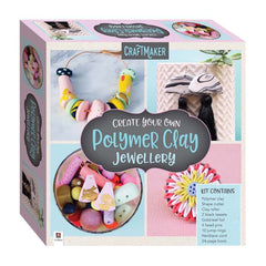 Hinkler CraftMaker Create Your Own Polymer Clay Jewellery 805977 - Colorland Toys