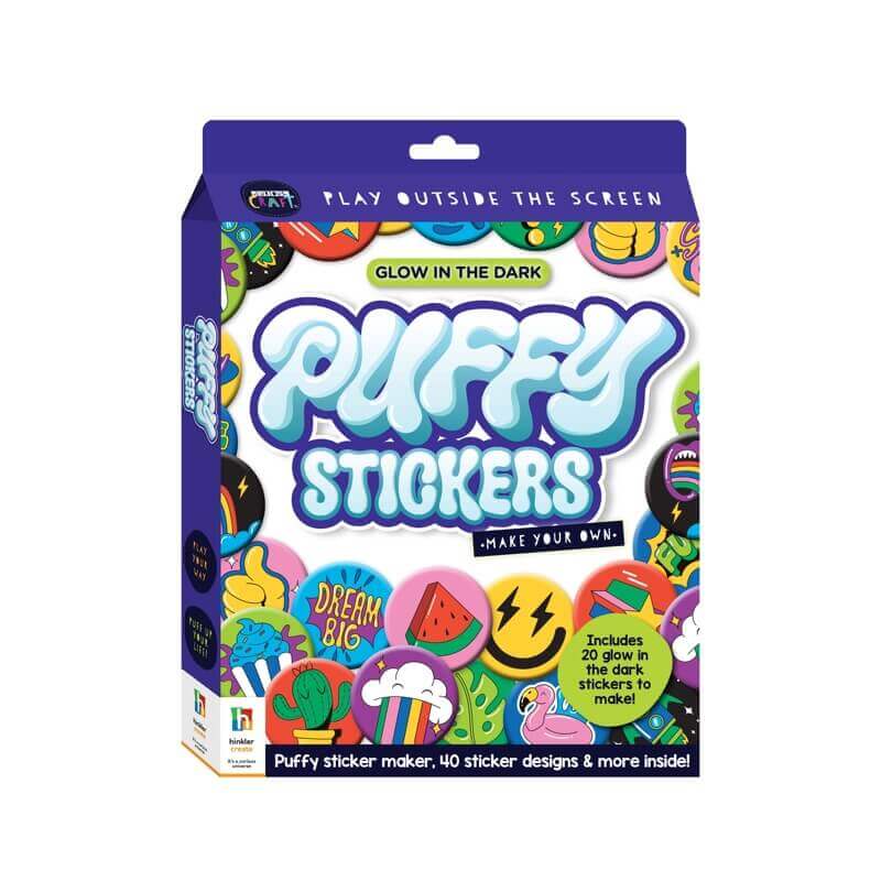 Hinkler Curious Craft Make Your Own Puffy Stickers Kit 805986 - Colorland Toys
