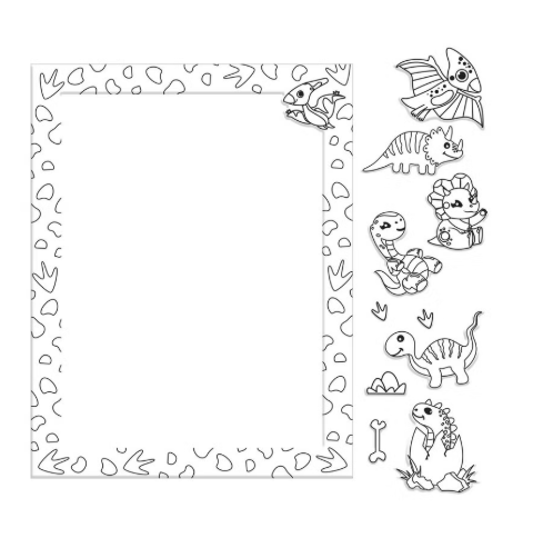 Hinkler Dinosaurs Colour-Me Magnets 933233 — image 2