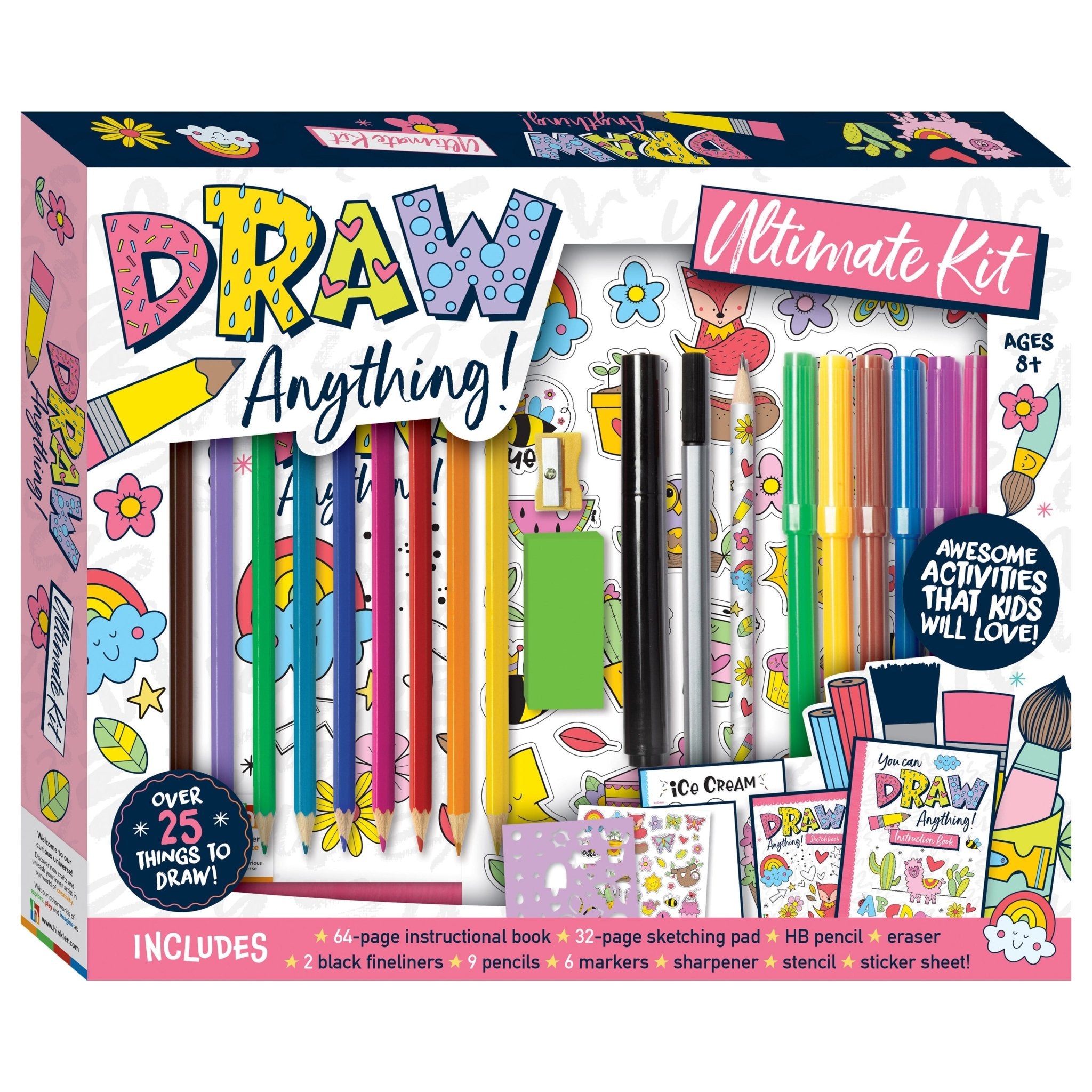 Hinkler Draw Anything Ultimate Kit HBM00157 - Colorland Toys