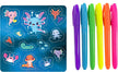 Hinkler Kaleidoscope Axolotls Coloring Kit