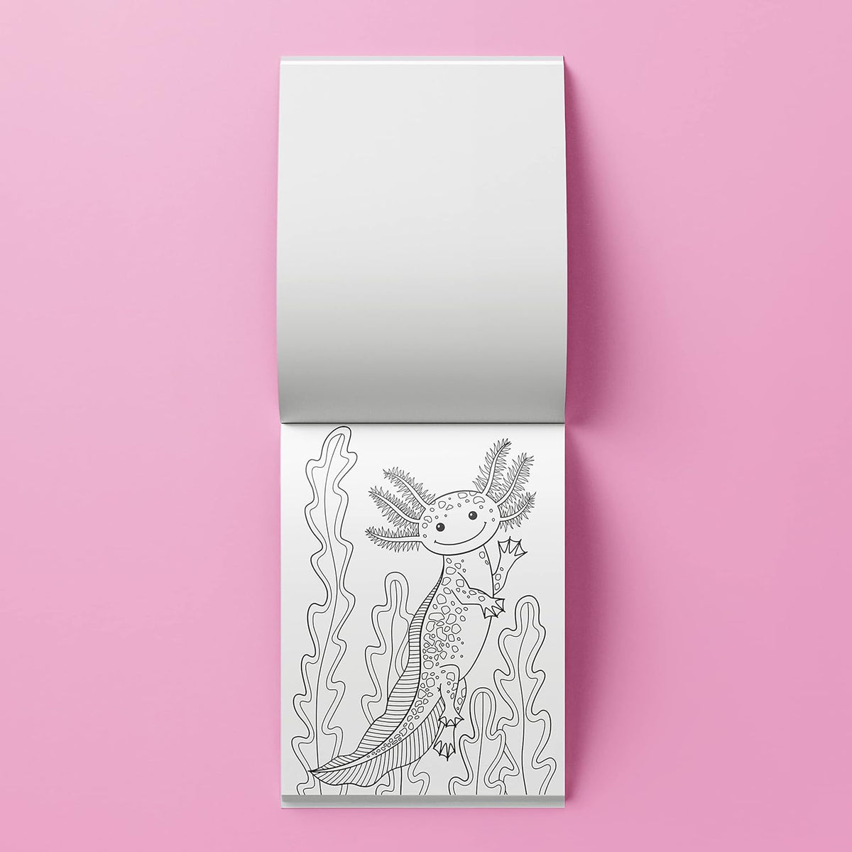 Hinkler Kaleidoscope Axolotls Coloring Kit — image 4