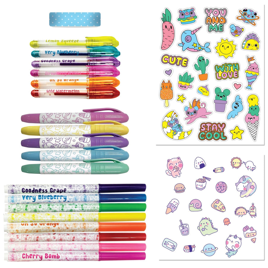 Hinkler Kaleidoscope Colouring Kawaii Ultimate Activity Kit 948763 — image 2