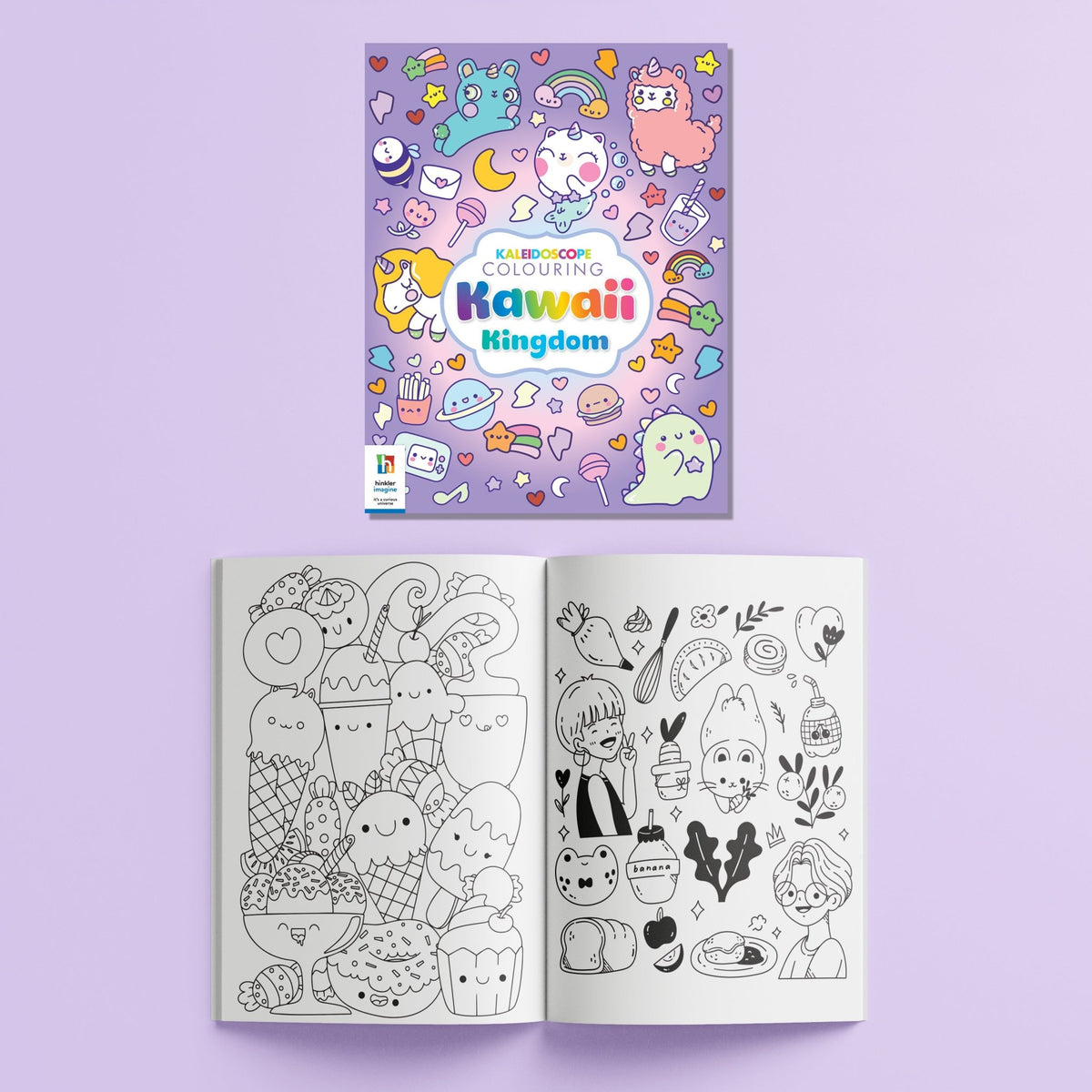 Hinkler Kaleidoscope Colouring Kawaii Ultimate Activity Kit 948763 — image 3