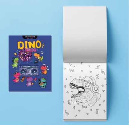 Hinkler Kaleidoscope Dino Disco Colouring Kit 958380 — image 3