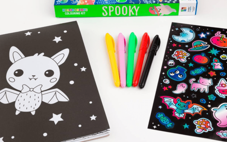 Hinkler Kaleidoscope Spooky Colouring Kit HBM00037 — image 2