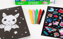 Hinkler Kaleidoscope Spooky Colouring Kit HBM00037 - Colorland Toys