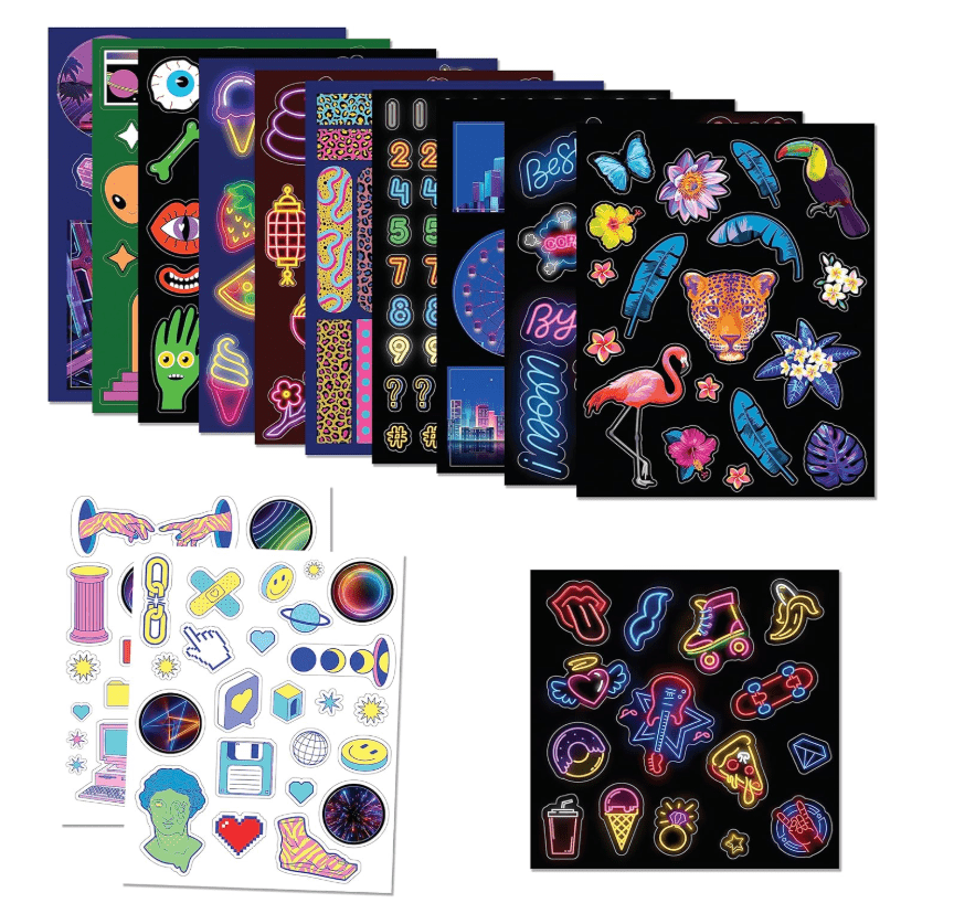 Hinkler Kaleidoscope Sticker Bomb Electric Neon 954504HK — image 2