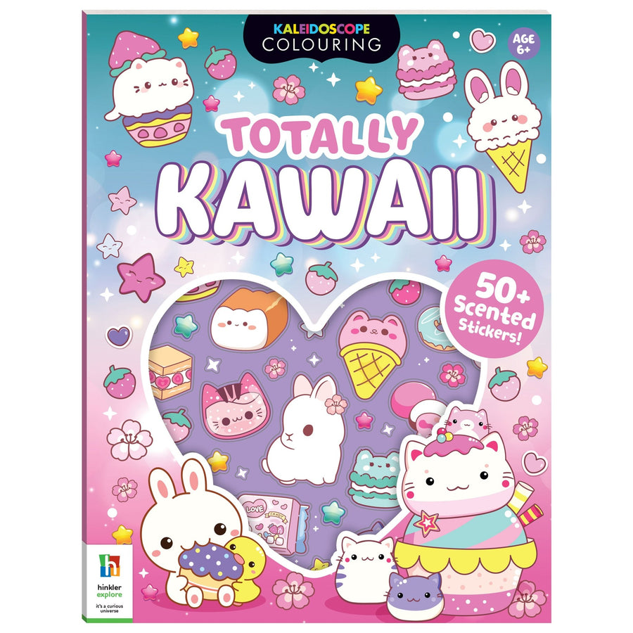 Hinkler Kaleidoscope Sticker Colouring: Totally Kawaii 947452