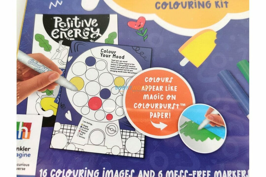 Hinkler Mindful Me Colour Burst Super Grateful Colouring Kit 945328 — image 2