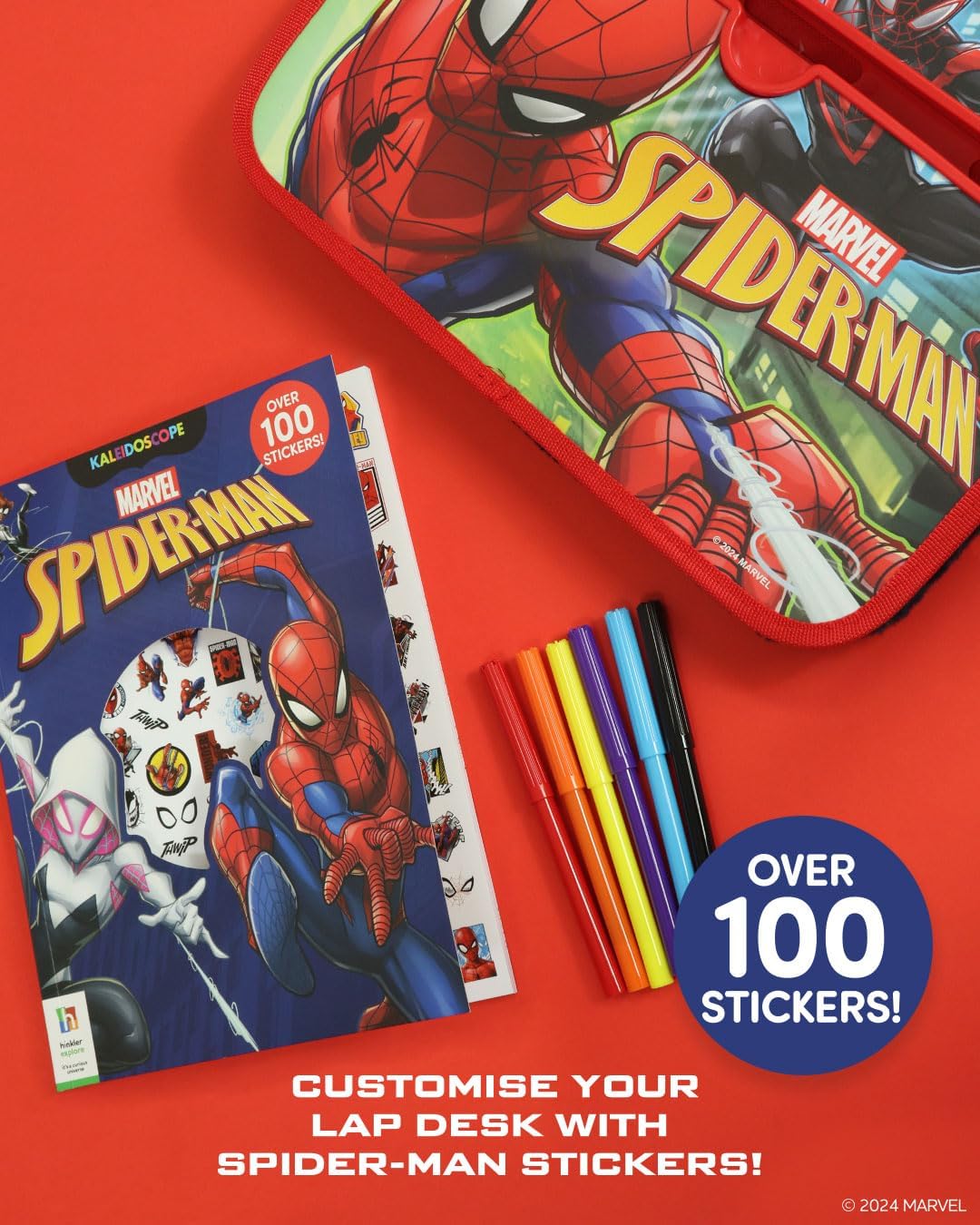 Hinkler Spider-Man Activity Lap Desk Colouring Kit HBM00862 — image 7