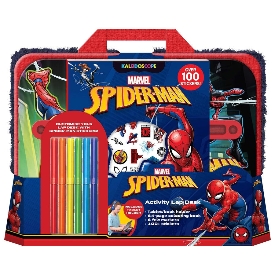 Hinkler Spider-Man Activity Lap Desk Colouring Kit HBM00862 — image 1