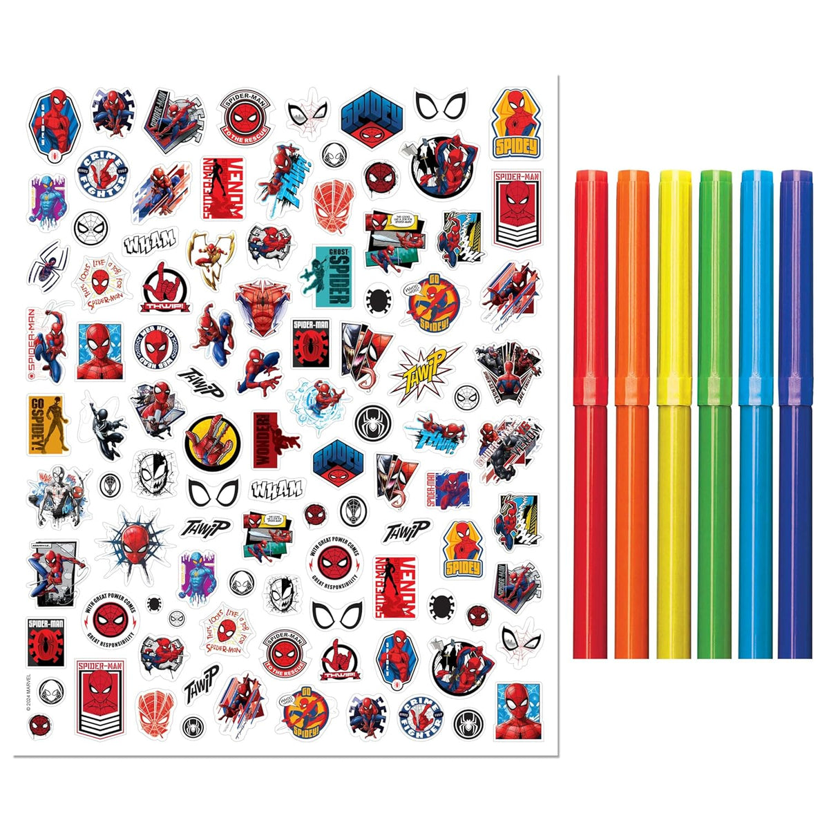 Hinkler Spider-Man Activity Lap Desk Colouring Kit HBM00862 — image 3
