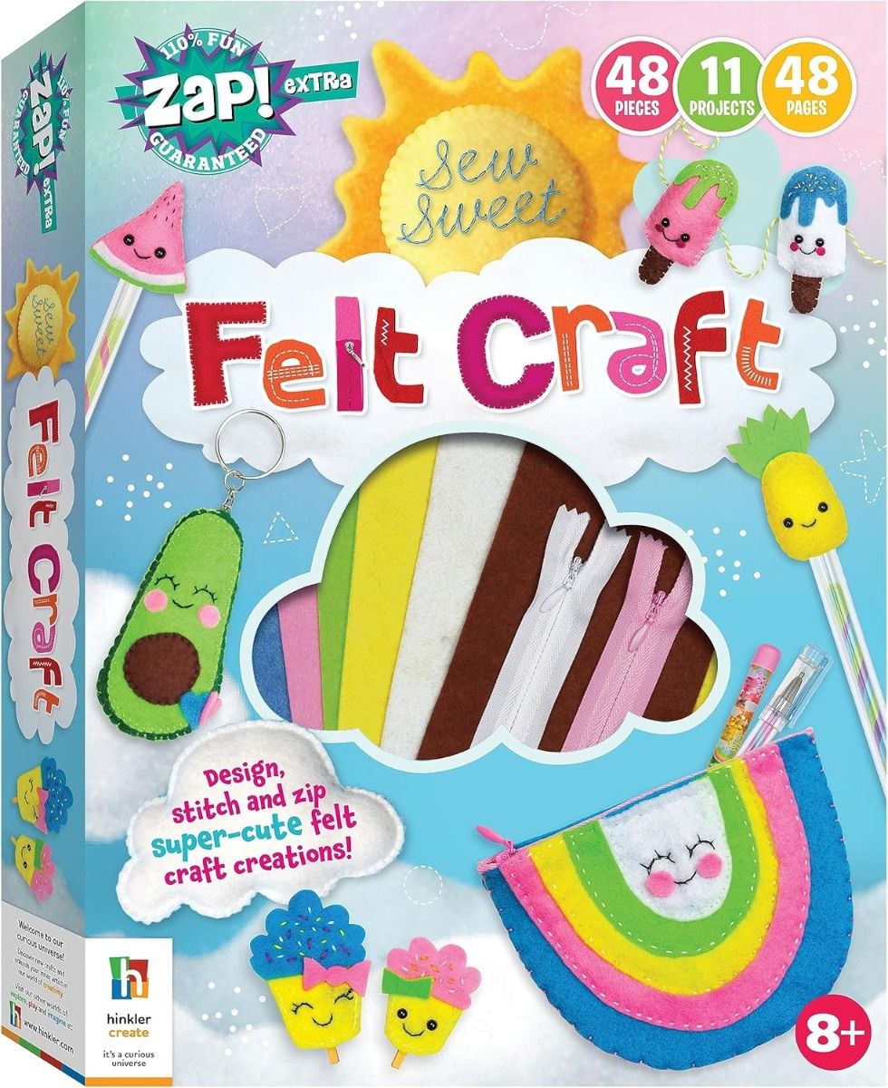 Hinkler Zap! Extra Sew Sweet Felt Craft 922572HK — image 1