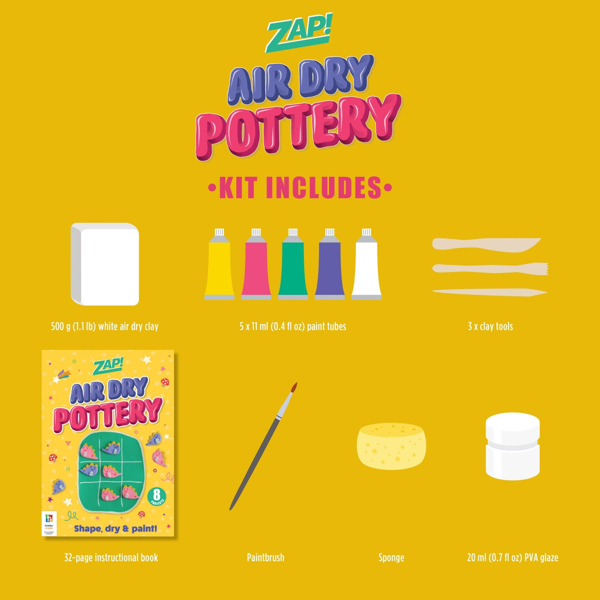 Hinkler Zap! Pottery Kit HBM00538 — image 4