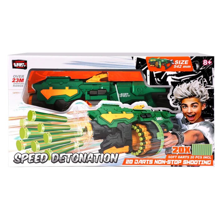 Hip Shot B/O Speed Detonation 20pcs Darts HS-FJ8034 — image 1
