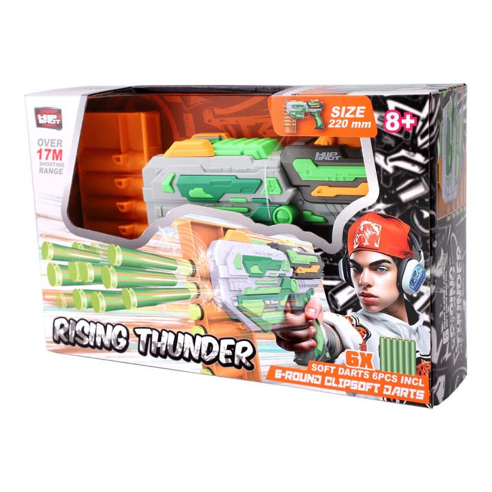 Hip Shot Rising Thunder x6 Darts HS - FJ9007 - Colorland Toys