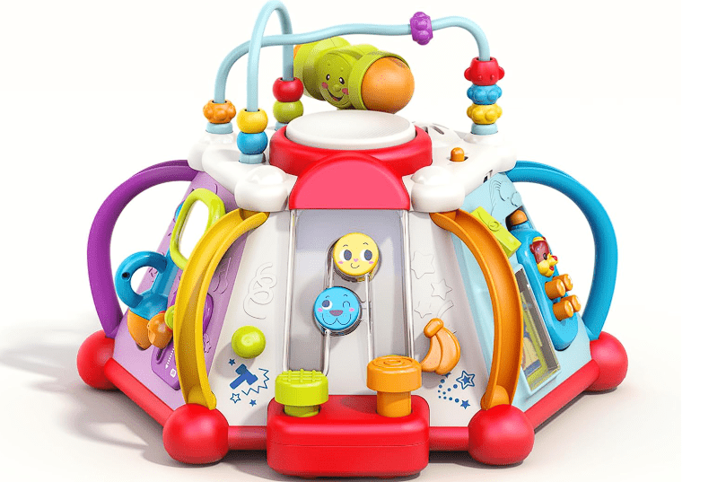 Hola 15 - In - 1 Discover Activity Cube HE806 - Colorland Toys