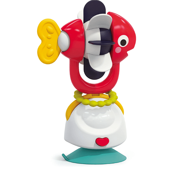 Hola 2-In-1 High Chair Toys&Baby Rattle-Fish E7975C — image 2