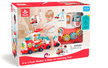 Hola 4-In-1 Push Walker&Ride-on Learning Train HE8990